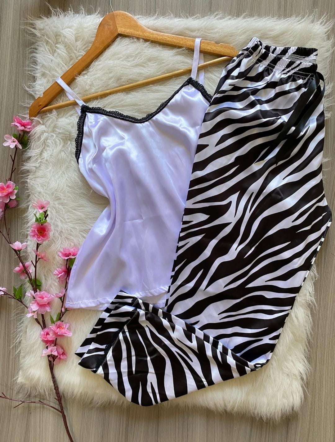 PIJAMA PANTALON SATIN IB