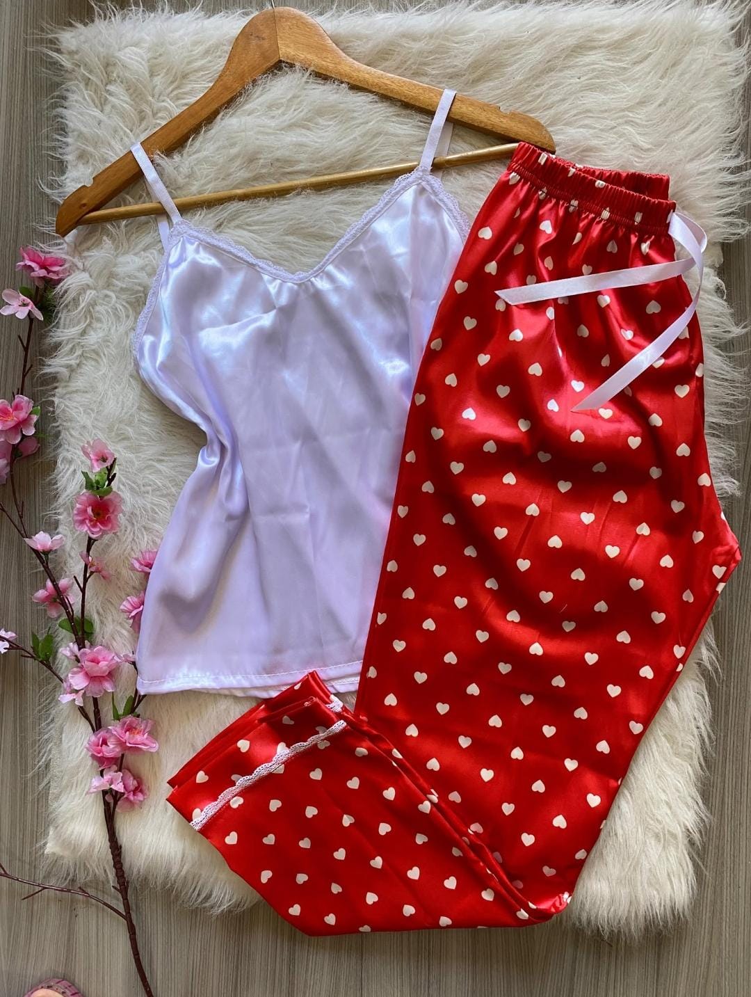 PIJAMA PANTALON SATIN IB