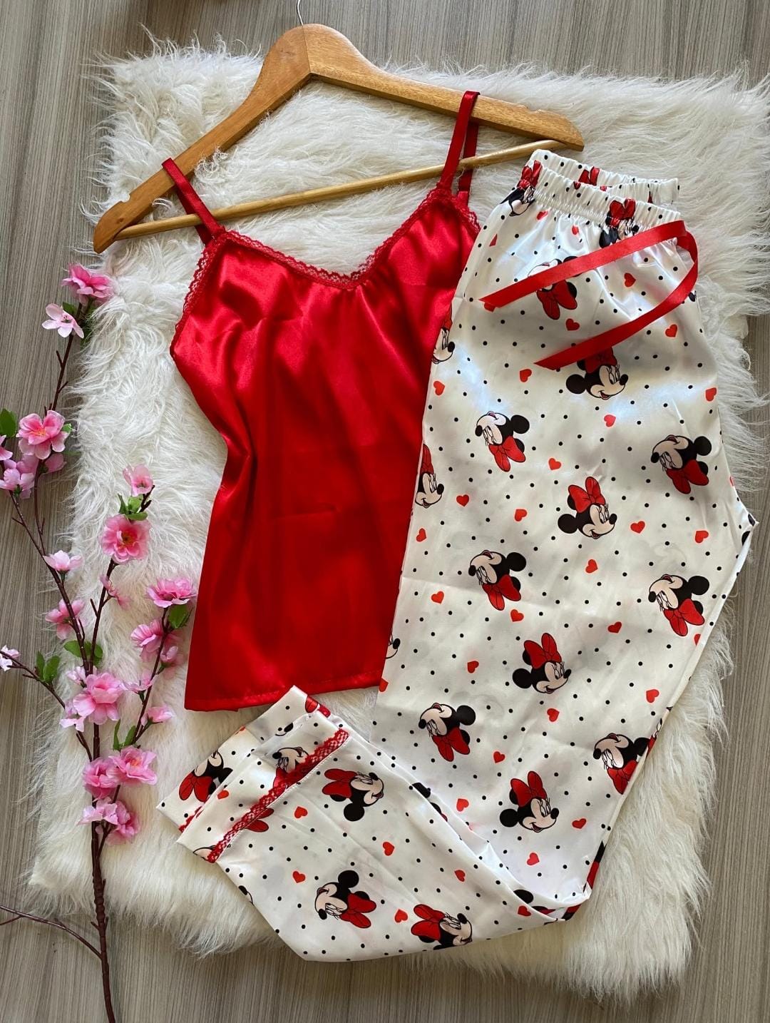 PIJAMA PANTALON SATIN IB