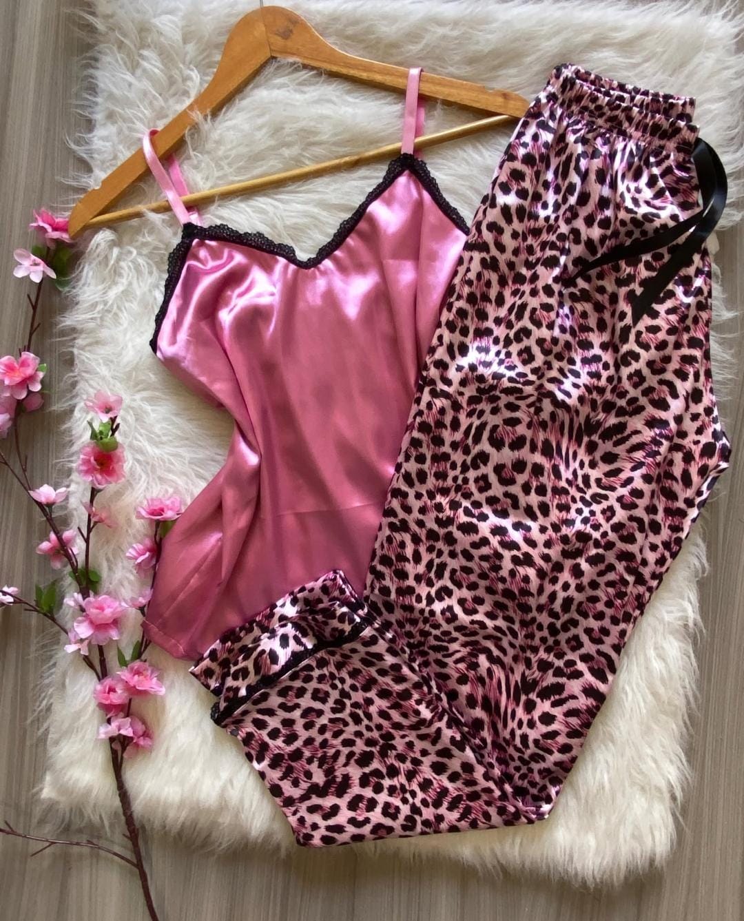 PIJAMA PANTALON SATIN IB